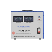 Stabilisateur de tension monophasé 5 kVA SVC AVR TND de type pointeur, personnalisable pour applications résidentielles et commerciales