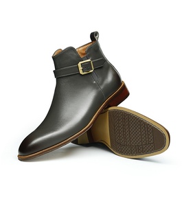 High Quality Men's Casual Leather <b>Boots</b> Winter New Style Outdoor Non Slip Waterproof Motorcycle <b>Boots</b> - Product Image 4