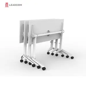 LEADCOMLS-701high 엔드 접이식 작업 테이블 접이식 테이블과 이벤트 회의 사무실 테이블 프레임 의자