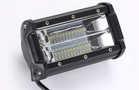 Ensemble phares LED antibrouillard en ambre, 72W, 5 pouces, pour voiture, camion/véhicule, 12/24V pièces 1 pièce