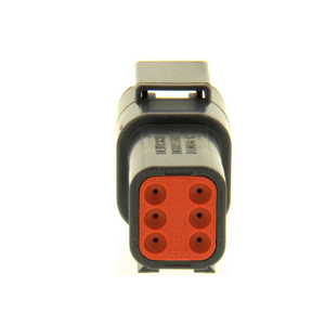 6-pins mannelijke afgedichte waterdichte kabel kabelboom auto elektrische backshell draadconnector plug zwart origineel materiaal - Product Image 3