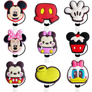 Venta al por mayor <span class=keywords><strong>de</strong></span> dibujos animados <span class=keywords><strong>Toy</strong></span> <span class=keywords><strong>Story</strong></span> Donald Daisy paja Toppers PVC personalizado pajita Toppers paja cubierta dijes Toppers para vasos - Product Image 1