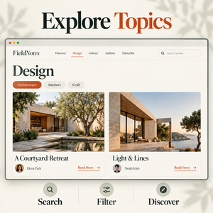 Sviluppo di Siti Web Digitali Intelligenti per la Pubblicazione di Notizie Multimediali su Web e Mobile con Canali a <span class=keywords><strong>Tema</strong></span> LionCreate - Product Image 3