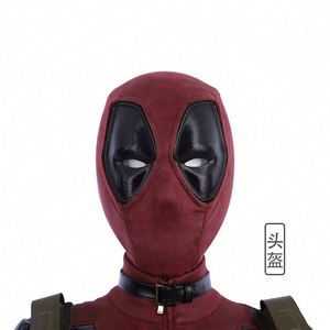 Costume da Adulto per Cosplay Deadpool in Offerta, Set Completo di Accessori per Halloween con Maschera Realistica, Personaggio TV e Film, Motivo Anime - Product Image 6