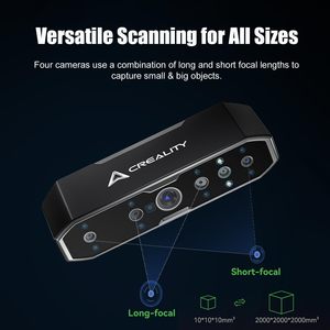 Creality <strong>3D</strong> <strong>Scanner</strong> CR-Scan Otter <strong>3D</strong> Printing <strong>Handheld</strong> Scan <strong>Machine</strong> 0.02 mm Accuracy Four-lens Stereo Vision Anti-shaking - Product Image 2