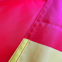 Drapeau personnalisé en polyester 3x5 pieds (90x150cm) aux couleurs vives, avec œillets en laiton, pour affichage extérieur, logo personnalisé