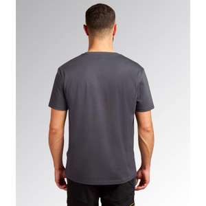 DIADORA UTILITY-702,180804-75148/L Camiseta 100% algodón de manga corta con estampado gráfico 1998 Periscopio Gris - Product Image 1