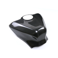 AISKA Cubierta Superior de Tanque Completa de Fibra de Carbono Seca 3K Real Estilo WSBK para Motocicleta Yamaha R1 R1M 2015-2026