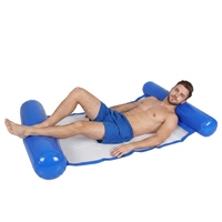 Piscine gonflable extérieure en PVC balançoire flottante hamac chaise eau hamac pour la relaxation
