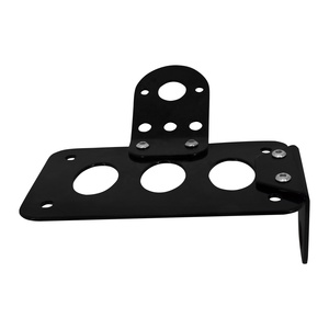 Soporte para matrícula de motocicleta montado lateralmente de alta calidad y Marco de luz trasera para Harley Touring XL <span class=keywords><strong>883</strong></span> <span class=keywords><strong>Chopper</strong></span> - Product Image 4