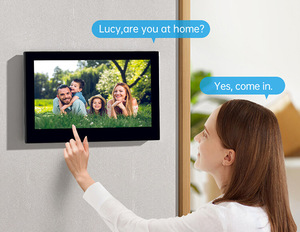 WIFI Su Geçirmez Görsel İki Yönlü İnterkom Ev Güvenlik Ekipmanı İnterkom 7 inç Ekran <span class=keywords><strong>Video</strong></span> Kaydedebilir - Product Image 2