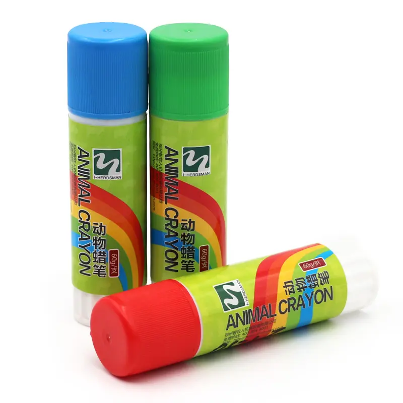 Crayons de marquage des animaux Vert Bleu Rouge Couleur Marqueur pour animaux Étiquette de stylo Cochon Mouton Veau Crayon de marquage pour l'alimentation Vaccination
