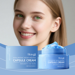 HOYGI Hyaluronic Acid Moisturizing Capsule Cream Hydrating <strong>Factor</strong> Nourishes Skin Texture Light and Bright Smooth 55g - Product Image 2
