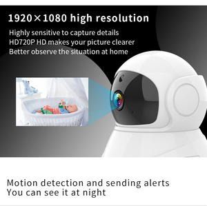 Cámara de Seguridad Inalámbrica PTZ <span class=keywords><strong>Eufy</strong></span> para Interiores, CMOS 2K 1080P, Tuya, WiFi, Cámaras de Seguridad para el Hogar - Product Image 3