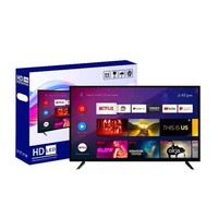 Precio al por Mayor, Smart TV Android 4K de 55 Pulgadas, HDTV con Logotipo Personalizado OEM, LED Irrompible de 50/60Hz