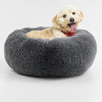 Imperméable et lavable, meilleure fausse fourrure ronde et longue, amovible et antidérapant, accessoires d'extérieur pour animaux de compagnie, échelle géante de taille humaine, lit pour chien géant