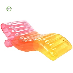 <b>Large</b> <b>Inflatable</b> Luxury Clear Chaise Lounger <b>Pool</b> Float,<b>Inflatable</b> Water Sofa <b>Inflatable</b> Ride-ons - Product Image 6