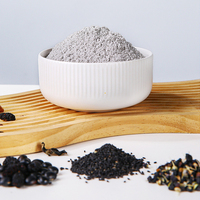 Poudre de céréales 100% naturelle aux huit trésors noirs, poudre de sésame noir et de noix, poudre de remplacement de repas mélangée, pâte de sésame noir