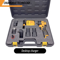 Perceuse électrique multifonction sans balais 16,8 V très vendue pour usage domestique, pratique et portable, autres outils à main
