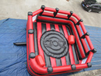 Usine Personnaliser Enfants Joutes Bâton Batailles Gonflable Anneau De Boxe Gladiateur Jeu À Vendre