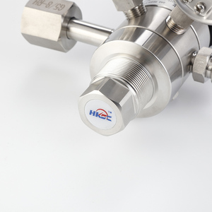 วาล์วลดแรงดัน CO2 แบบสองขั้นตอน HC02T ปรับแต่งได้ พร้อมเกจวัดคู่ - Product Image 5