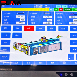Máquina dobladora de tubos CNC para <span class=keywords><strong>silla</strong></span>, <span class=keywords><strong>escalera</strong></span> de alta frecuencia, alta calidad, 3d, 60mm, 50mm, 28mm - Product Image 4