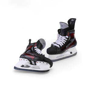 Patins de hockey sur glace en fibre de carbone Poros certifiés KHL-Système de dimensionnement <span class=keywords><strong>FTI</strong></span> 2 et FIT 3 pour des performances d'élite - Product Image 1