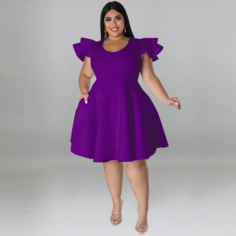 Shop Elegant Red Short Formal Party Dresses for Plus Size