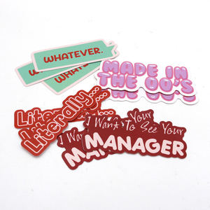 <strong>Printing</strong> Weatherproof <strong>UV</strong> Resist Self-Adhesive <strong>Labels</strong> Durable Sticker Logo Waterproof PVC Die Cut Vinyl Custom Stickers - Product Image 2