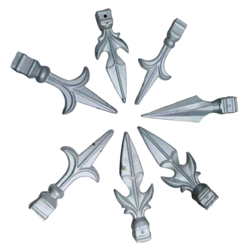 槍先　鉄 Decoration-Forged-Metal-