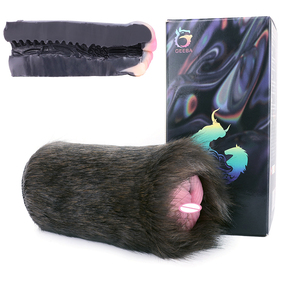 Masturbateur pour hommes Jouets en peluche pour hommes Pénis doux avec une forme de bouche en forme de monstre pour hommes gays Entraînement du gland du pénis - Product Image 5