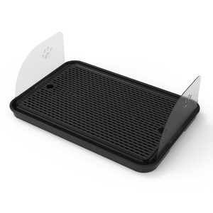 <span class=keywords><strong>2026</strong></span> Umweltfreundliche, recycelbare, große, rutschfeste, wasserdichte, waschbare Indoor-Tiermöbel, spritzwassergeschützte Katzenstreu-Box mit Pedal - Product Image 6