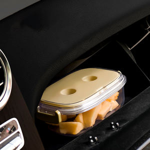 Ligero y portátil Sin <span class=keywords><strong>miedo</strong></span> a fugas Cocina Contenedor de alimentos transparente Caja de almacenamiento de frutas Organizadores - Product Image 4