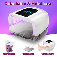 Lampe UV LED sans fil rechargeable 96W de haute qualité pour séchage de gel à ongles, personnalisable avec logo, par un fabricant professionnel de lampes à ongles pour manucure