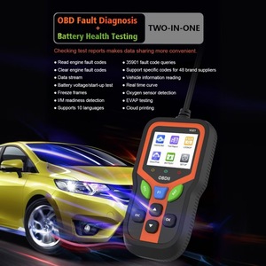 เครื่องมือวินิจฉัยข้อบกพร่องยานยนต์ V321 เครื่องอ่านโค้ด OBD สีดำ เครื่องมือวินิจฉัยรถยนต์ ผลิตในประเทศจีน - Product Image 3