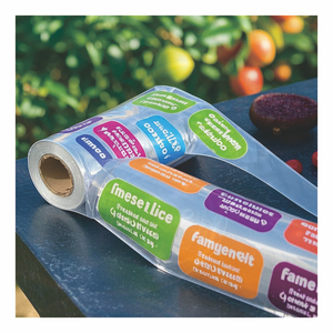 キャンドル & フォトフレーム用カスタムシェイプ付きビニール防水転送安全警告ラベルステッカー - Product Image 6