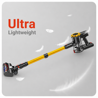 Aspirateur balai sans fil, autonomie de 45 minutes, bac à poussière de 0,6 L, léger, LED 180° °   Brosse pivotante domestique HEPA avec certification CE/CB