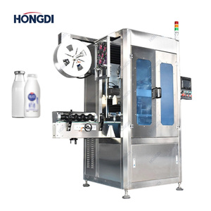 High-Speed Automatic <b>Shrink</b> Sleeve Labeling Machine for Glass, <b>Plastic</b>, and PET Bottles - Product Image 2