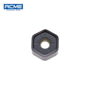 Plaquettes de fraisage en carbure à double face à alimentation rapide, revêtement PVD, HNMX0906ANSN-R OEM pour outils de coupe de matériaux difficiles à traiter - Product Image 4