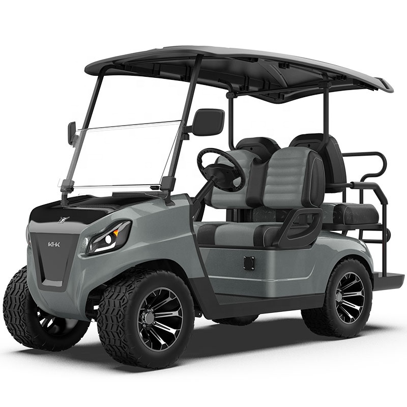 Гольф-мобиль компании задний конец охотничий багги на продажу 4-колесный Dsic тормоз 4 Пассажира обновленная электрическая Гольф-мобиль