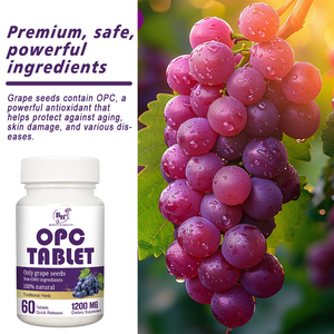 Doğal Vegan dostu üzüm çekirdeği ekstresi <span class=keywords><strong>OPC</strong></span> Tablet antioksidan takviyesi yetişkinler için toptan tedarikçisi özel hizmet - Product Image 6