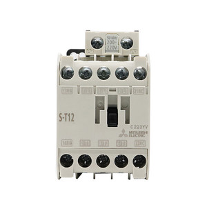 Contactor Magnético AC Mit-subishi S-T12 AC200V 1A1B (C VL), 12 A, 3 Polos NO, 1NO+1NC Aux, Bobina de 200-240 V, 5.5 KW, 690 - Product Image 1