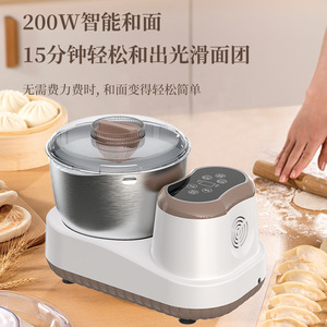 เครื่องผสมแป้งอัตโนมัติสำหรับใช้ในครัวเรือน ความจุ 5-10 ลิตร สำหรับทำเบเกอรี่ นวดแป้ง และหมักแป้ง - Product Image 2