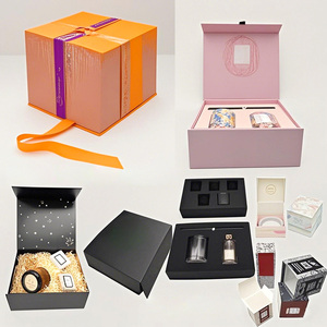 Customized Luxury Cardstorage Business Postcards Gift <b>Box</b> Paperboard Rigid <b>Magnetic</b> Vertical Logo Packaging Embossing Printing - Product Image 1