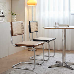 Vendita calda moderna Vintage confortevole ristorante Hotel metà secolo <span class=keywords><strong>Cesca</strong></span> canne sedie da pranzo - Product Image 6