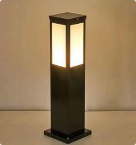 Sample Design Outdoor Waterproof Bollard Lighting Fixture Landscape LED <strong>Vintage</strong> Bollard Garden <strong>Light</strong> - Product Image 1