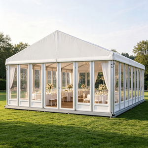 Factory Innovation Design <b>Gazebo</b> Tent Outdoor Event Wedding Tents 300 People Events With Decor 40x60 Heavy Duty Lighting Fixture - Product Image 1