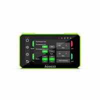 Aoocci C3 Plus 5 inç 800 Nit Parlama Önleyici Su Geçirmez Motosiklet CarPlay Monitörü İnce Kelepçeli Motosiklet Kablosuz GPS Navigasyon Cihazı