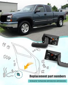 15760298ภายในรถด้านในมือจับประตูด้านขวาของผู้โดยสารสำหรับ Chevrolet Silverado 1999-2007 Tahoe 2000-2006 GMC YUKON - Product Image 3