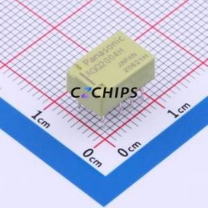 AGQ2004H Signal Relay DIP,7.2x10.6mm Relay 4.5V 2 Changeover: 2C (DPDT-Changeover)::: 110V-DC/125V-AC AgPd+Gold Plated - Product Image 1